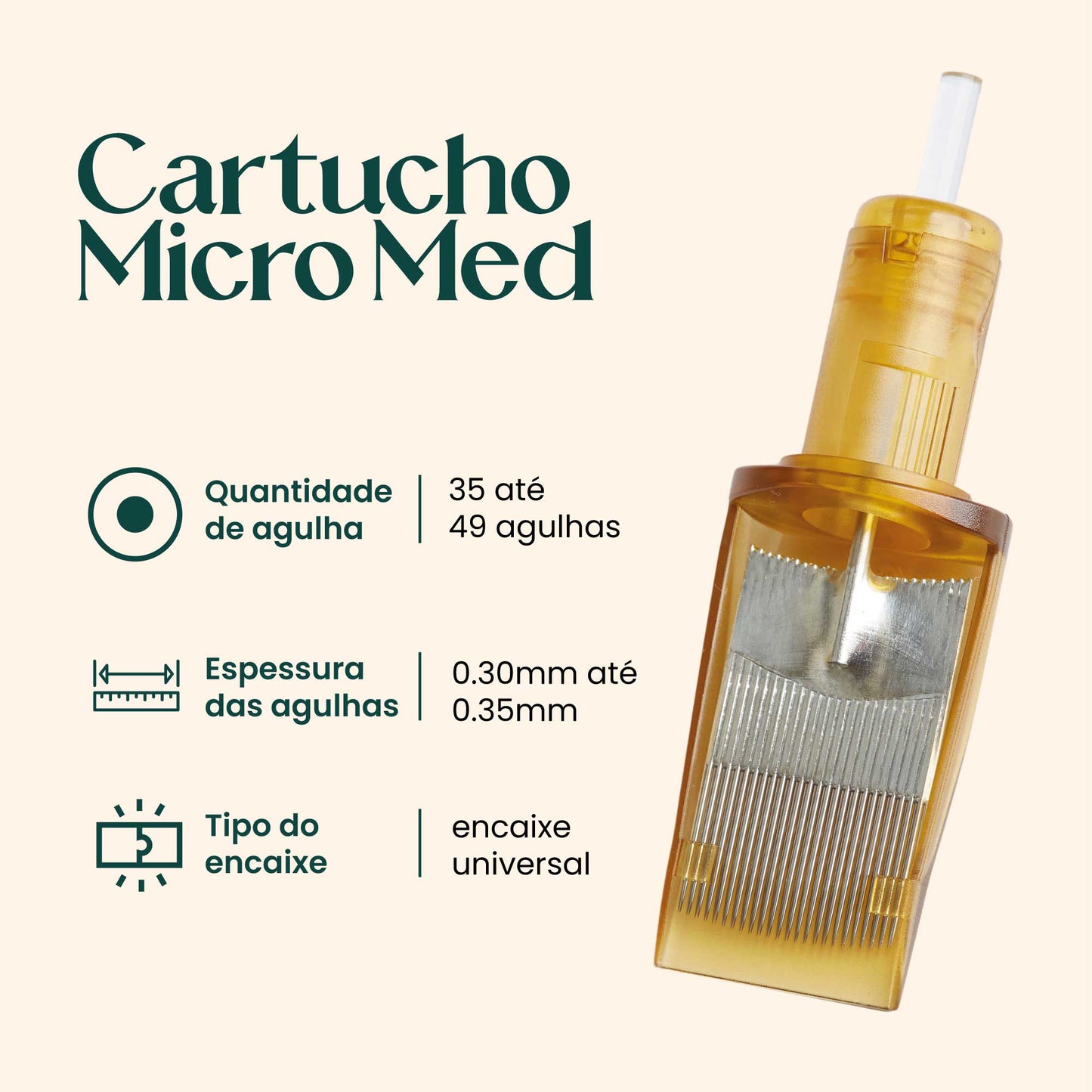 Cartucho Agulhas Micro Big - 10und